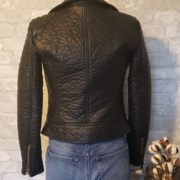Marc New York Faux Leather Moto Jacket - Picture 3 of 6